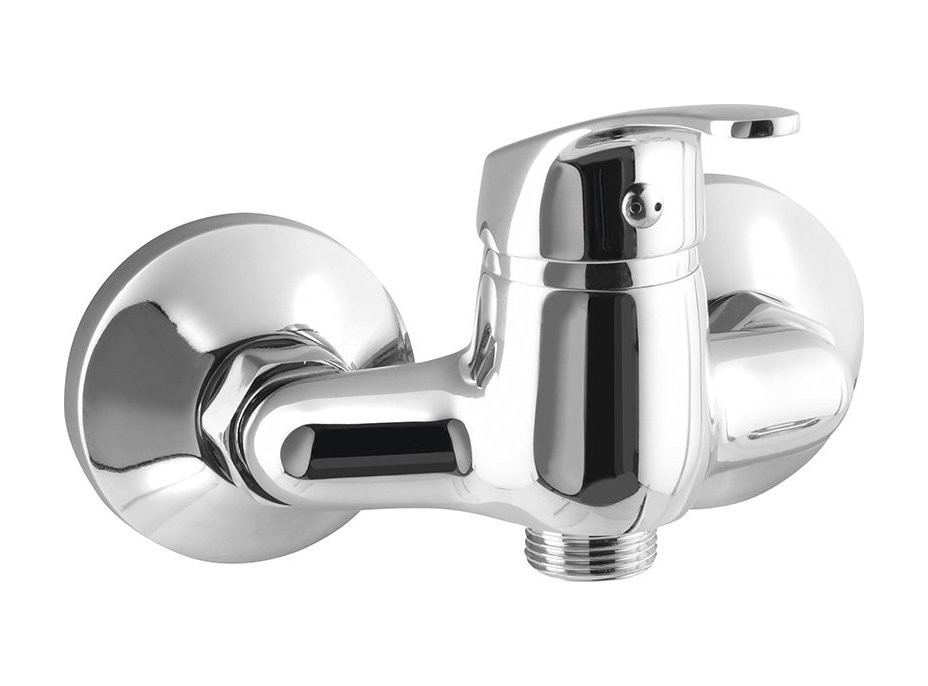 Aqualine AQUALINE 35 nástenná batéria 3/4", rozteč 100mm, bez ramienka, chróm 52131