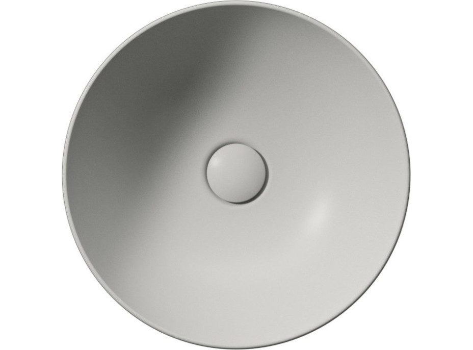 GSI NUBES keramické umývadlo na dosku priemer 40cm, cenere mat 903917