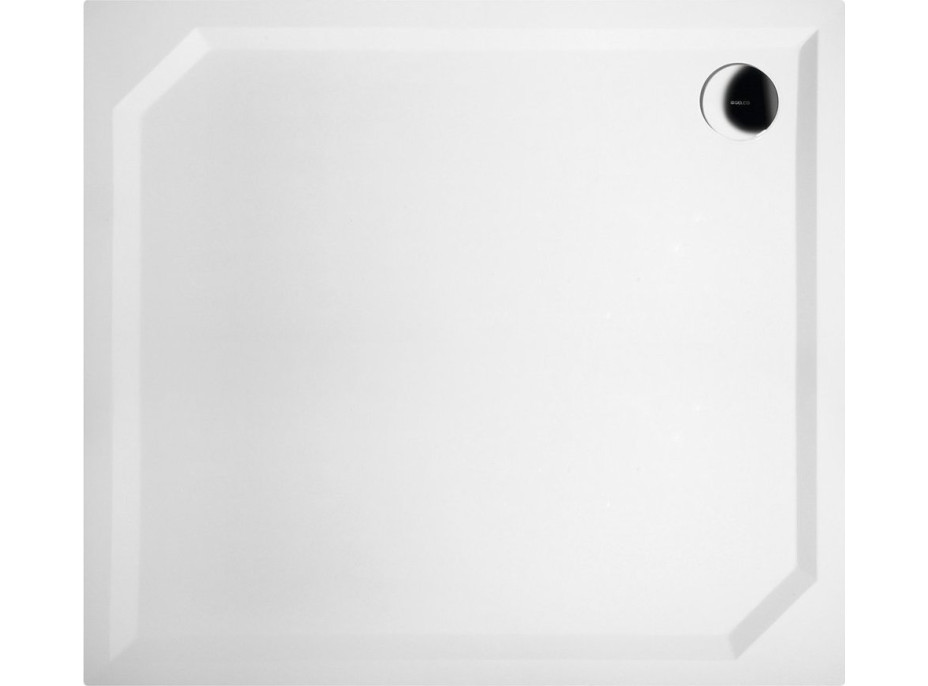 Gelco SARA sprchová vanička z liateho mramoru, obdĺžnik 100x90cm, hladká HS10090