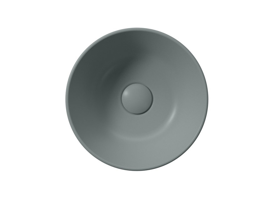 GSI KUBE X keramické umývadlo na dosku, priemer 32cm, agave mat 943504