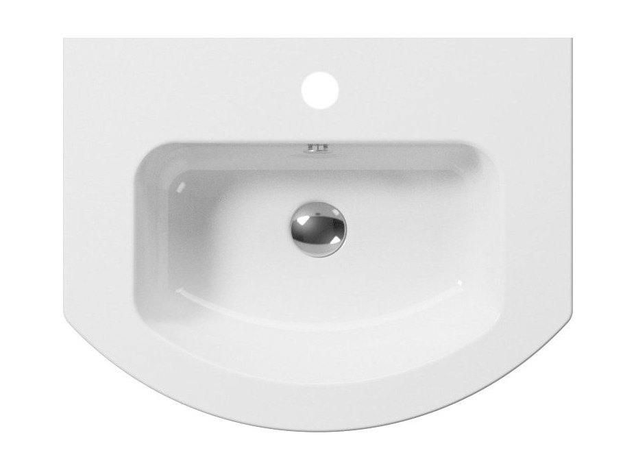 GSI PURA keramické umývadlo Slim oblé 62x48cm, biela ExtraGlaze 8827111