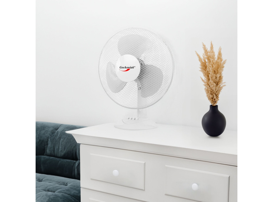 Stolný ventilátor FRIO - biely