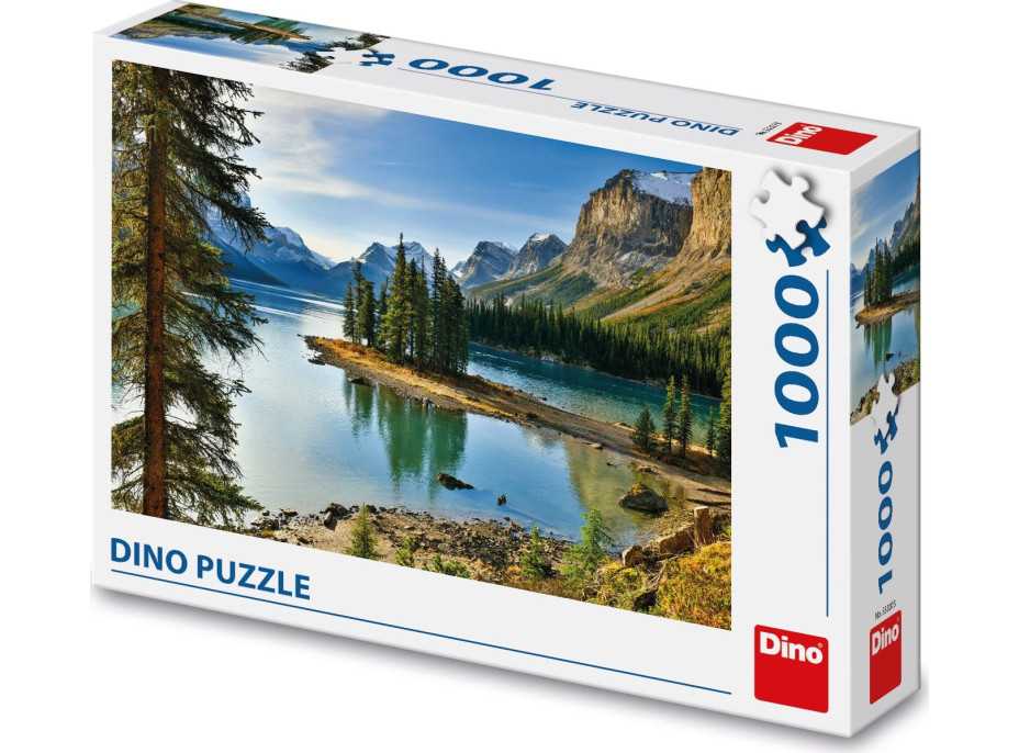 DINO Puzzle Jazero Maligne 1000 dielikov