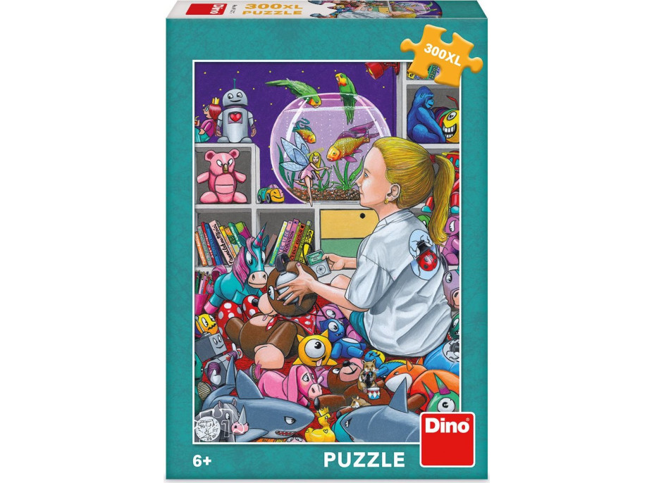 DINO Puzzle Pre Anežku XL 300 dielikov