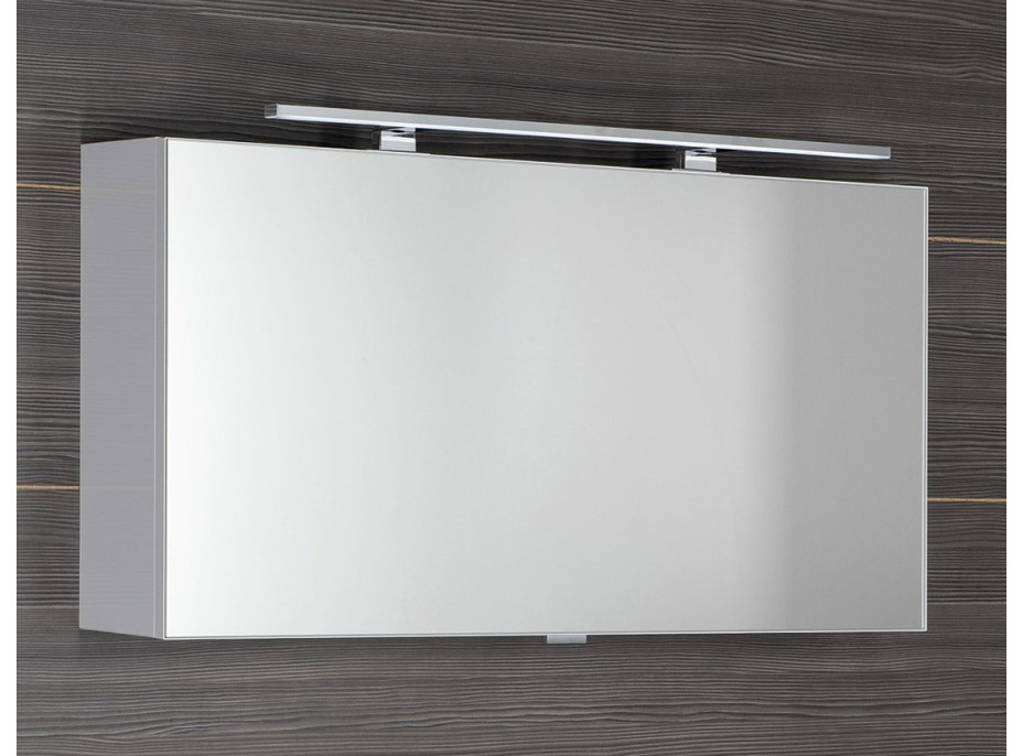 Sapho CLOE galerka s LED osvetlením 100x50x18cm, biela CE100-0030