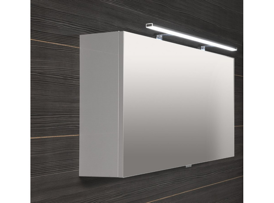 Sapho CLOE galerka s LED osvetlením 100x50x18cm, biela CE100-0030