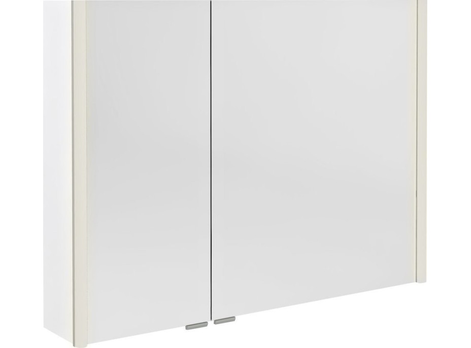 Sapho ALIX galerka s LED osvetlením 96x70x17,5cm, biela AX196-0030