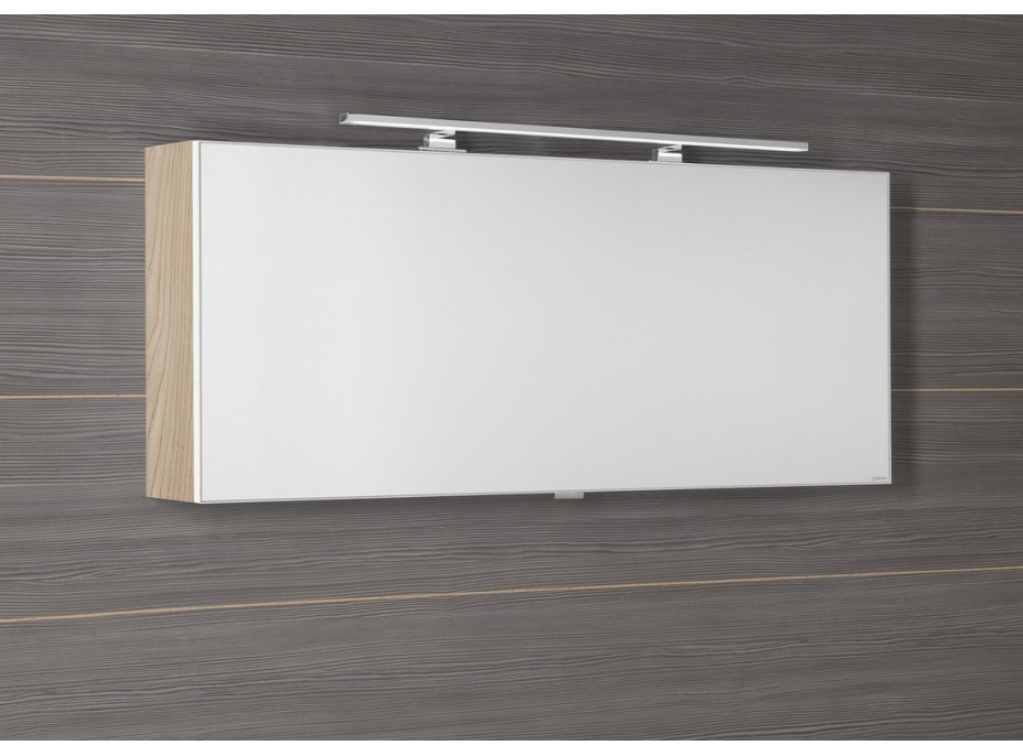 Sapho CLOE galerka s LED osvetlením 120x50x18cm, brest bardini CE120-0013