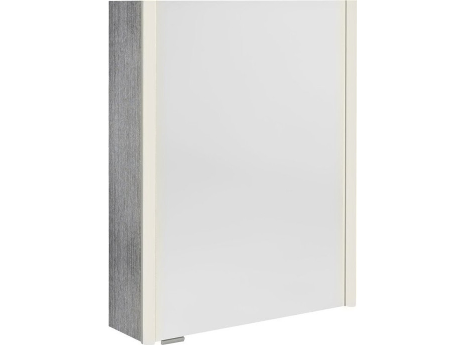 Sapho ALIX galerka s LED osvetlením 56x70x17,5 cm, ľavá/pravá, dub strieborný AX156-0011