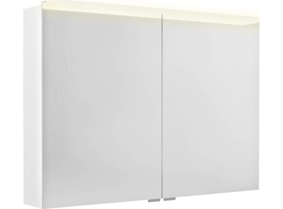 Sapho LINEX galerka s LED osvetlením, 100x70x15cm, biela LX100-0030