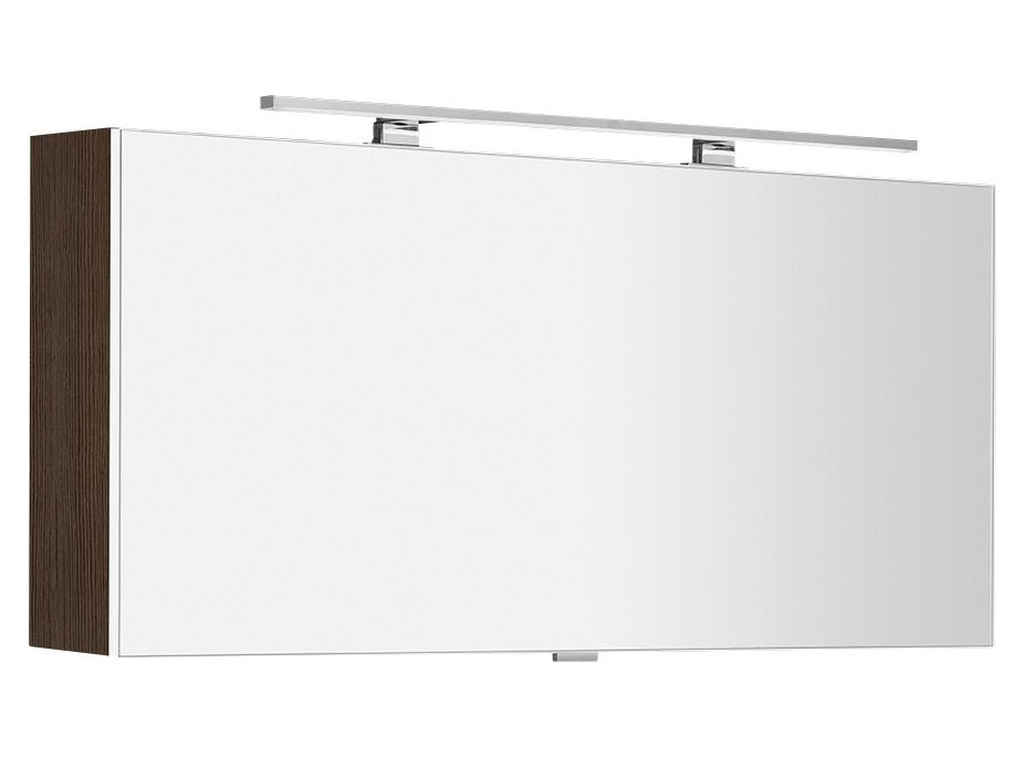 Sapho CLOE galerka s LED osvetlením 120x50x18cm, borovica rustik CE120-0016