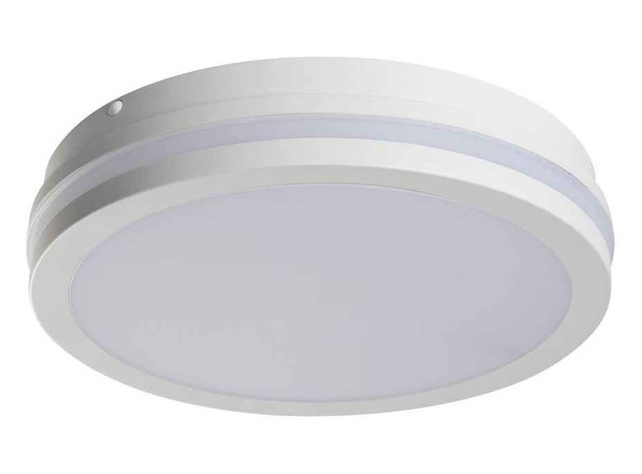 KANLUX BENO stropné LED svietidlo pr.260x55mm, 24W, biela 33340