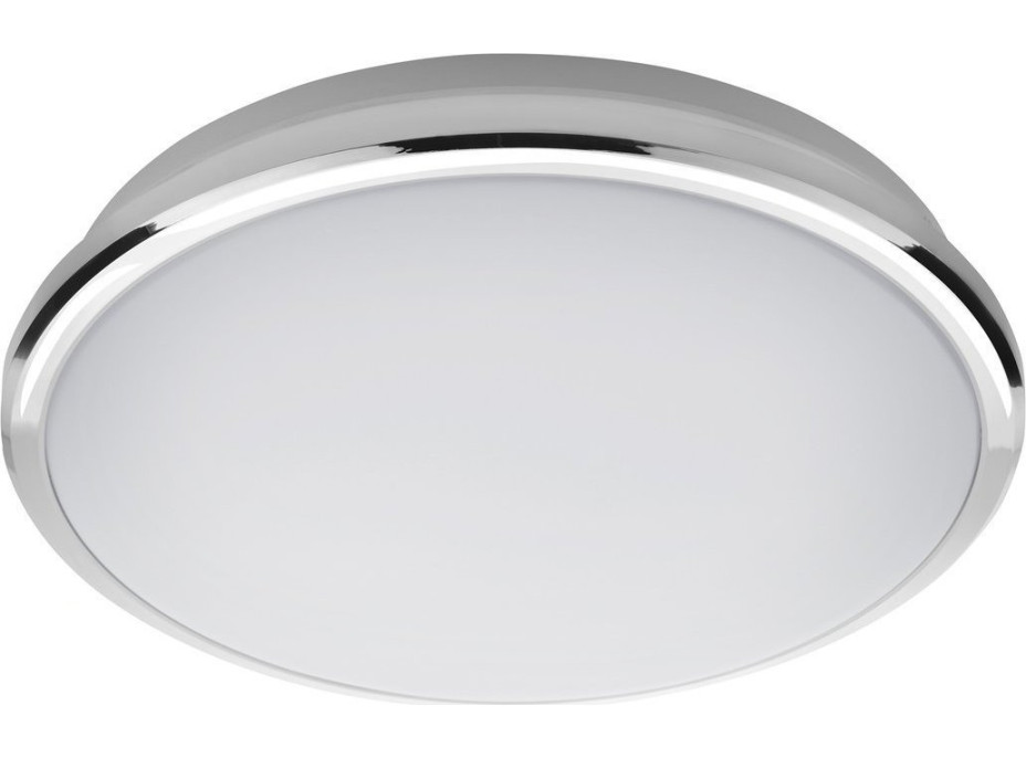 Sapho SILVER stropné LED svietidlo pr.28cm, 10W, 230V, studená biela, chróm AU463