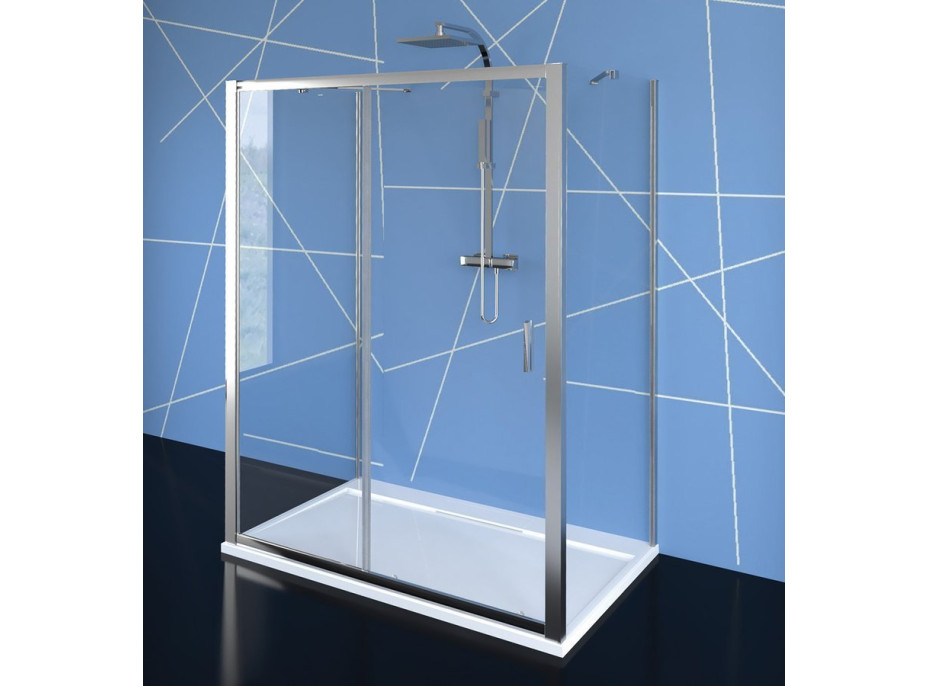 Polysan EASY LINE trojstenný sprchovací kút 1600x1000mm, L/P variant, číre sklo EL1815EL3415EL3415