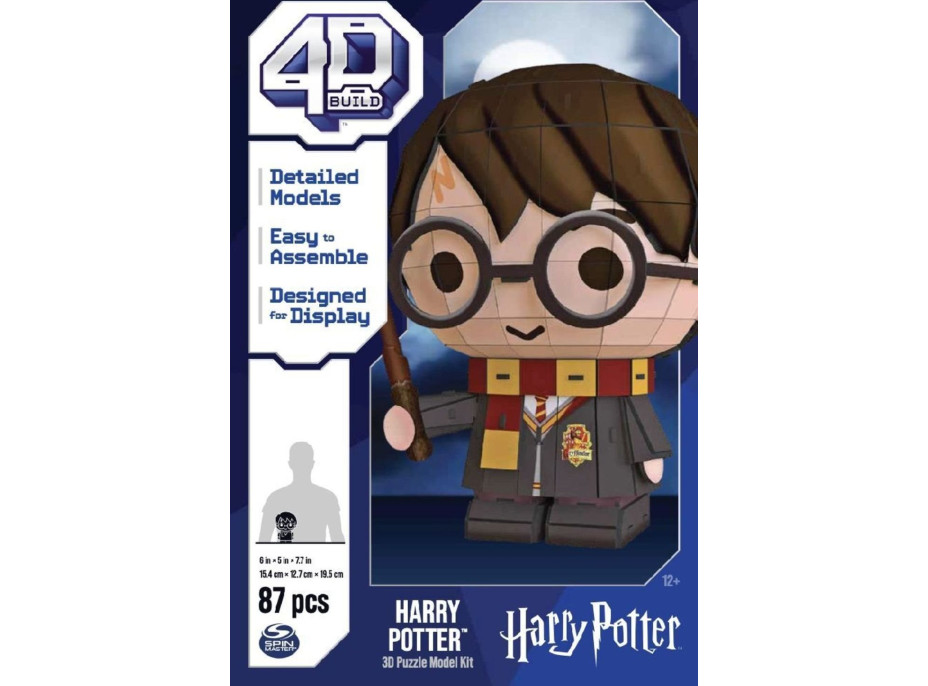 4D BUILD 3D Puzzle Harry Potter: Harry 87 dielikov