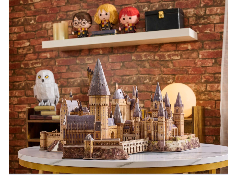 4D BUILD 3D Puzzle Harry Potter: Rokfortský hrad 209 dielikov