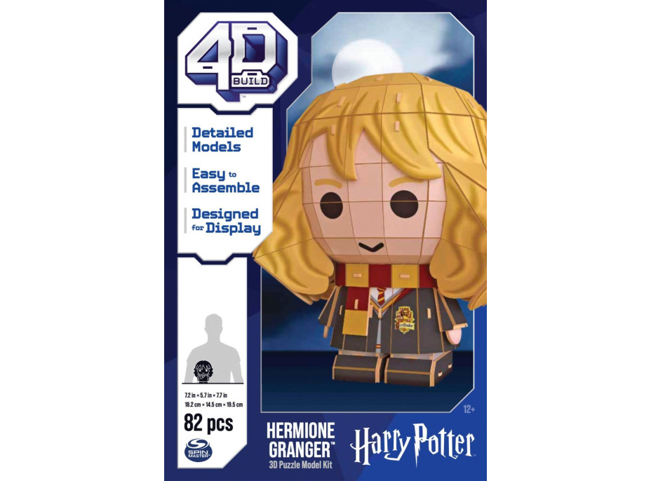 4D BUILD 3D Puzzle Harry Potter: Hermiona 82 dielikov