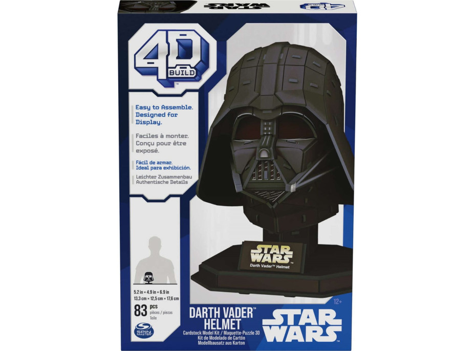 4D BUILD 3D Puzzle Star Wars: Darth Vader 83 dielikov