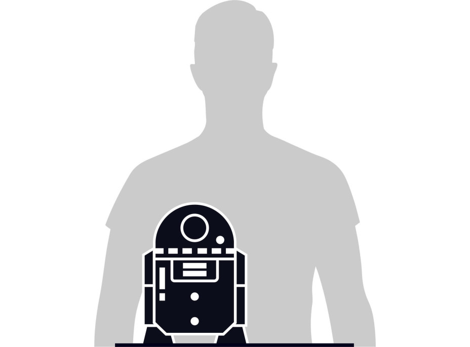 4D BUILD 3D Puzzle Star Wars: R2-D2 201 dielikov