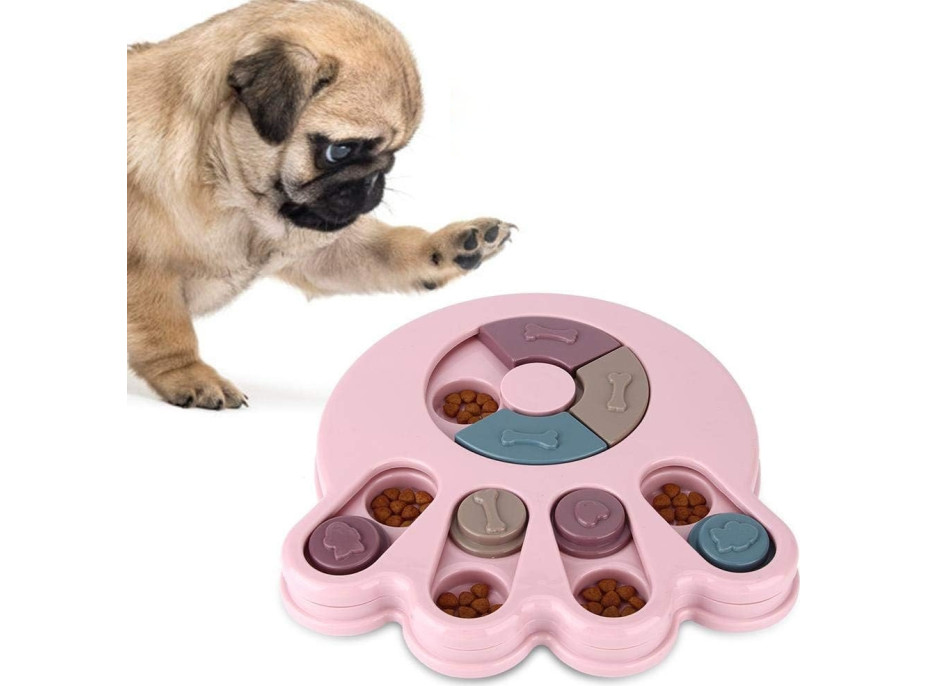 Zábavná hra pre psov BRADY - ružová