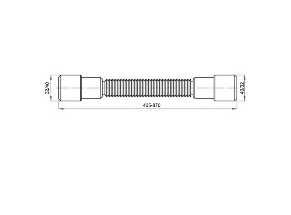 Bruckner Flexi dopojenie 40/32-32/40 151.176.0