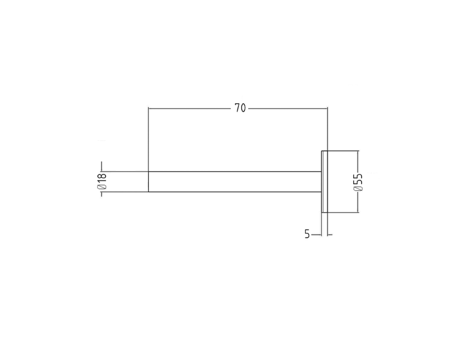 Sapho Set krycích roziet, nerez mat CP6535