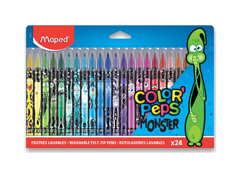 MAPED Fixy Color&#39;Peps Monster 24ks