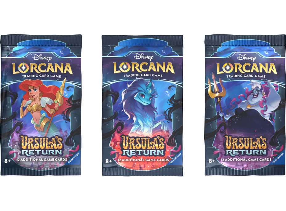 RAVENSBURGER Disney Lorcana: Ursula&#39;s Return - Booster Pack 1ks