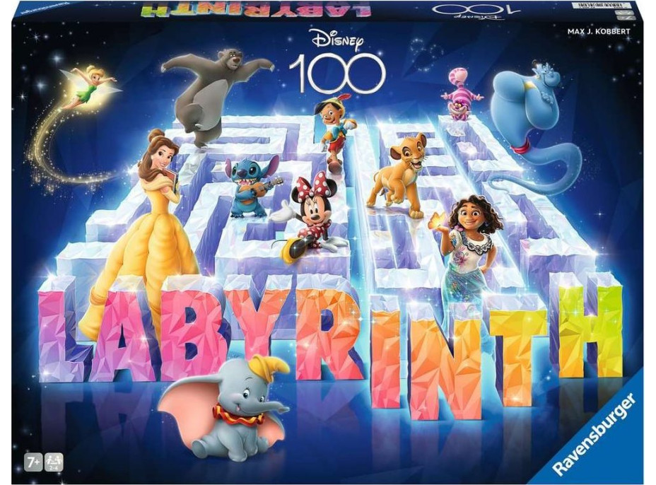 RAVENSBURGER Hra Labyrinth Disney 100. výročie