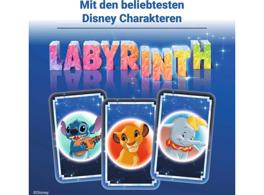 RAVENSBURGER Hra Labyrinth Disney 100. výročie