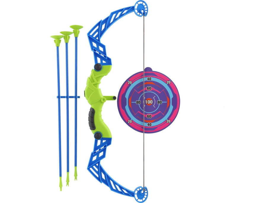 TEDDIES Lúk so šípmi a terčom 57 cm