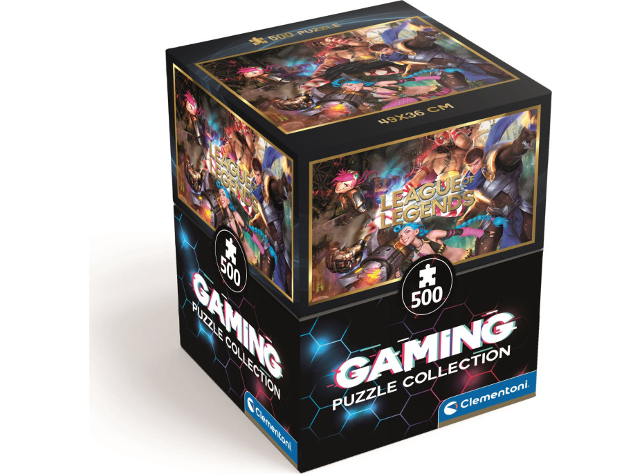 CLEMENTONI Puzzle Gaming Collection: League of Legends 500 dielikov