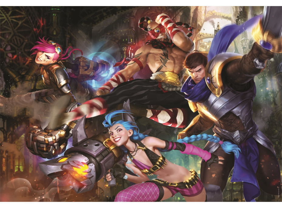 CLEMENTONI Puzzle Gaming Collection: League of Legends 500 dielikov