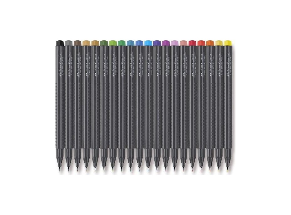 Faber-Castell Popisovače Grip 20 ks - 0,4mm