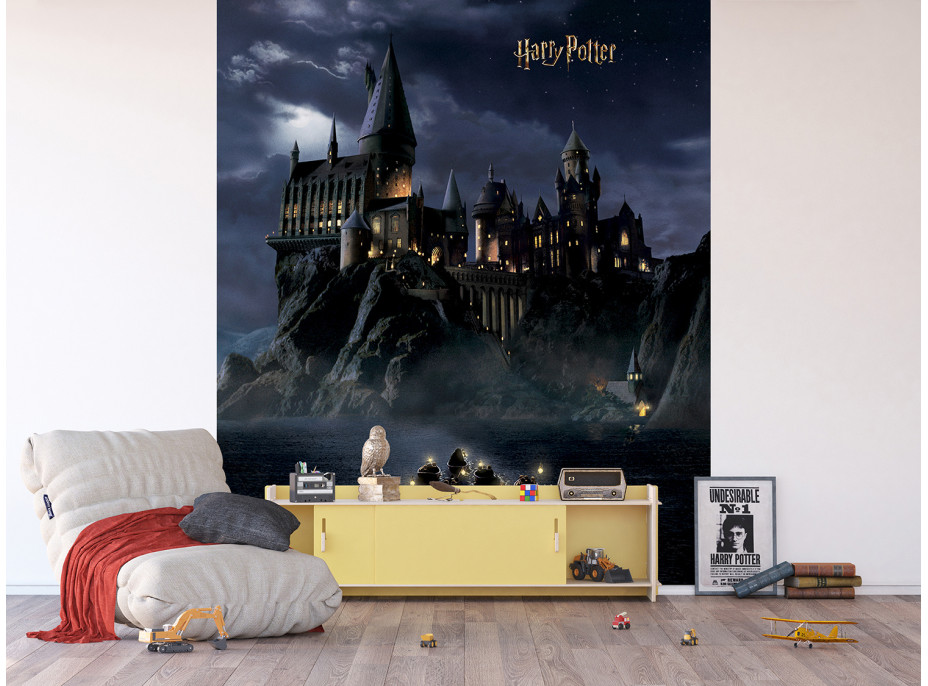 Detská fototapeta - HARRY POTTER Bradavice - 225x270 cm