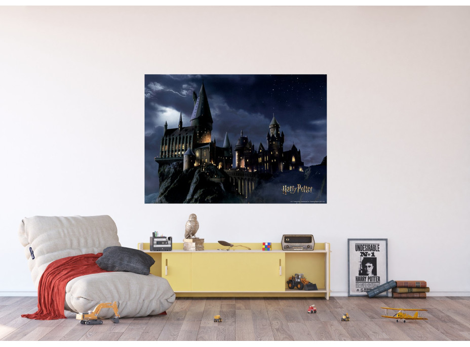 Detská fototapeta - HARRY POTTER Bradavice - 155x110 cm