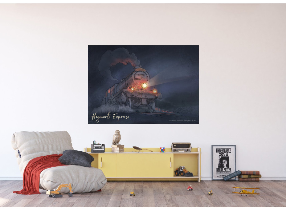 Detská fototapeta - HARRY POTTER Rokfortský expres - 155x110 cm