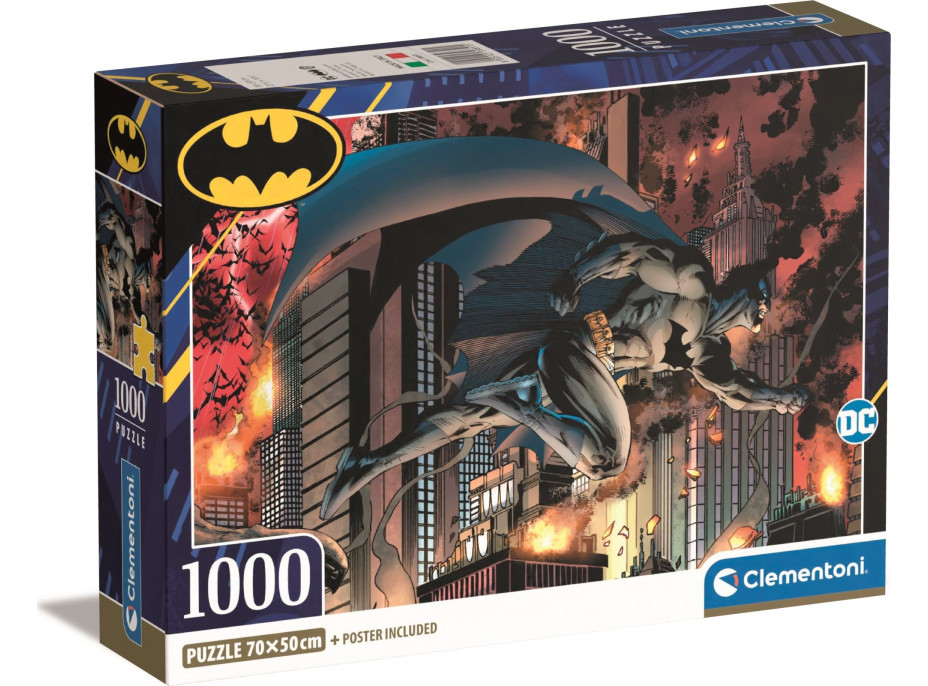 CLEMENTONI Puzzle Batman 1000 dielikov