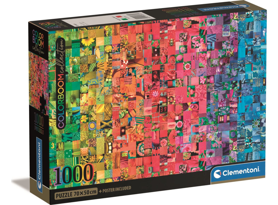 CLEMENTONI Puzzle ColorBoom: Koláž 1000 dielikov