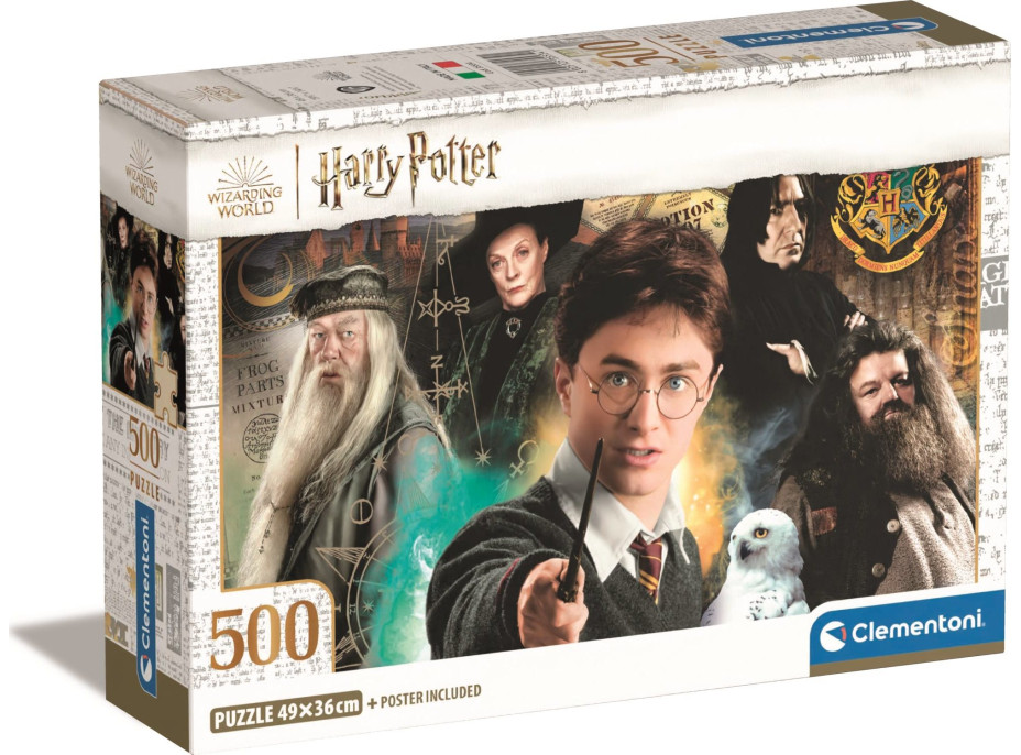 CLEMENTONI Puzzle Harry Potter 500 dielikov