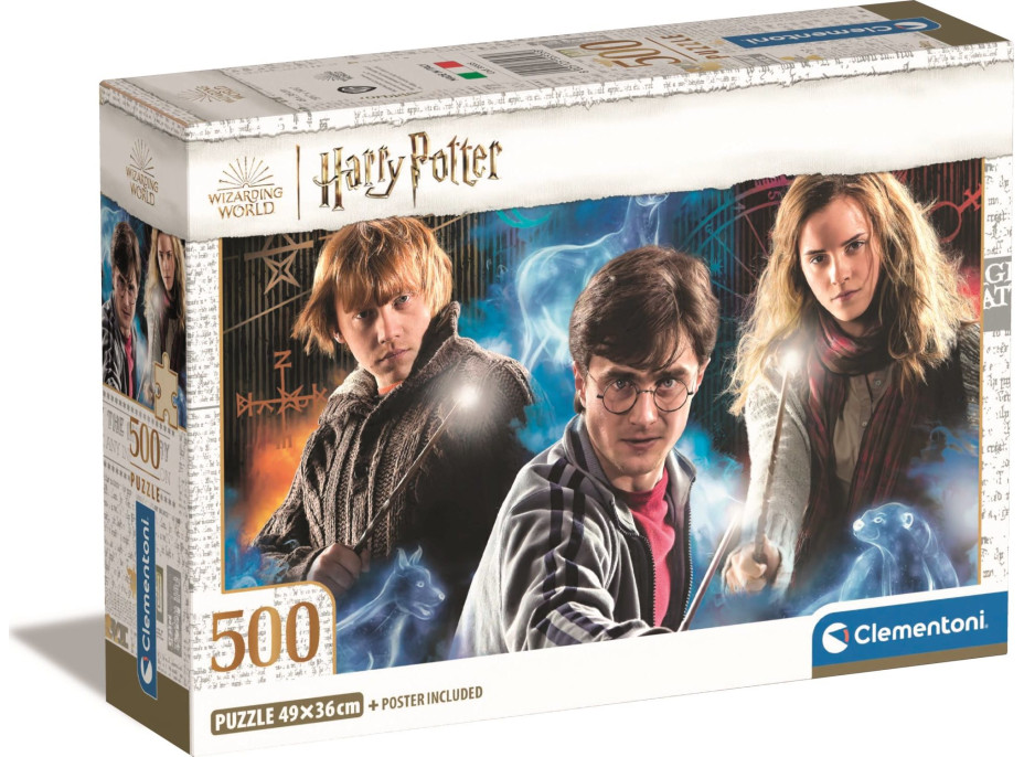 CLEMENTONI Puzzle Harry Potter 500 dielikov