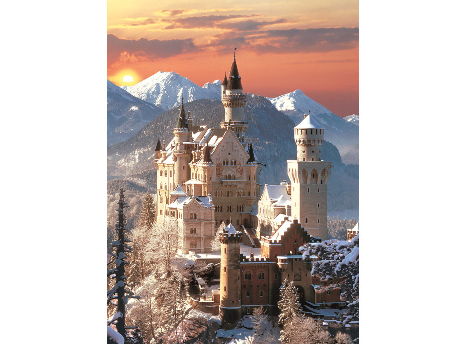 CLEMENTONI Puzzle Neuschwanstein 1500 dielikov