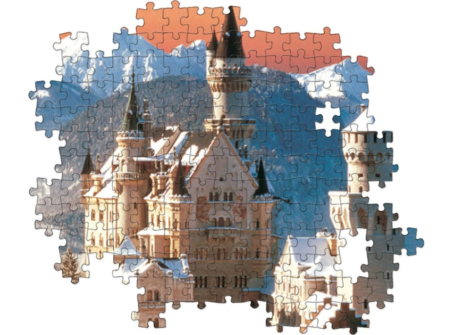 CLEMENTONI Puzzle Neuschwanstein 1500 dielikov