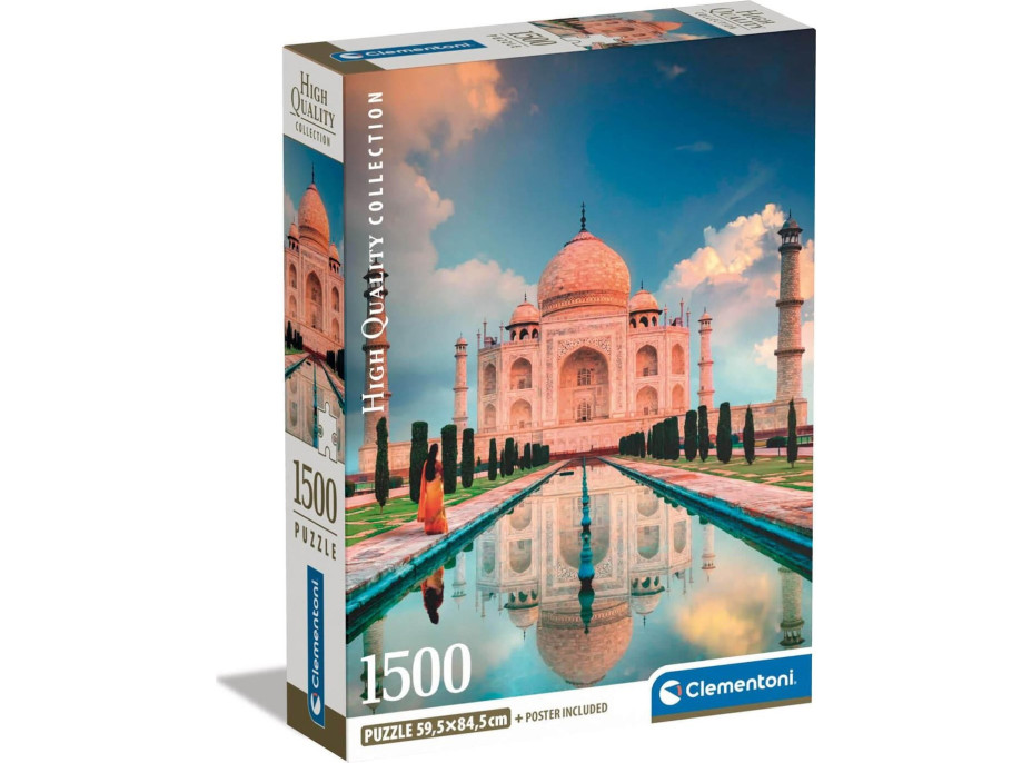 CLEMENTONI Puzzle Taj Mahal 1500 dielikov