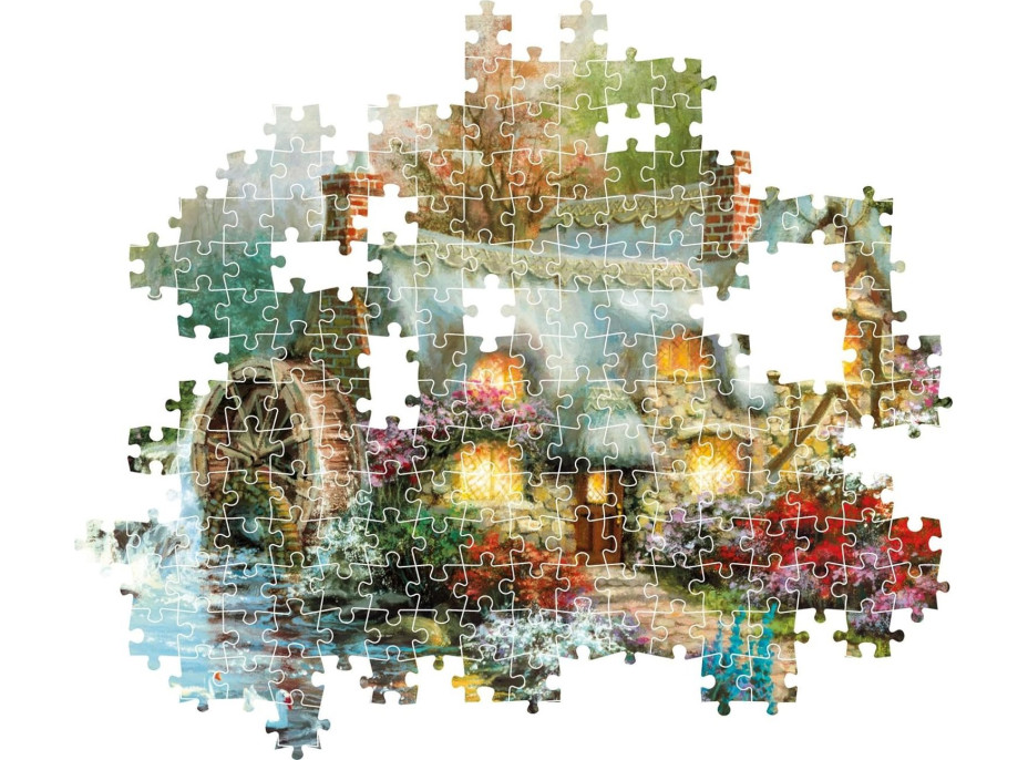 CLEMENTONI Puzzle Útočisko na vidieku 1500 dielikov