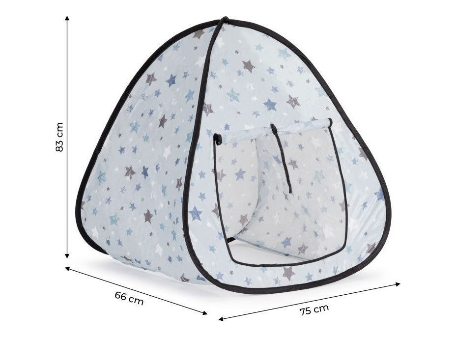 ECOTOYS Detský stan na hranie Hviezdy