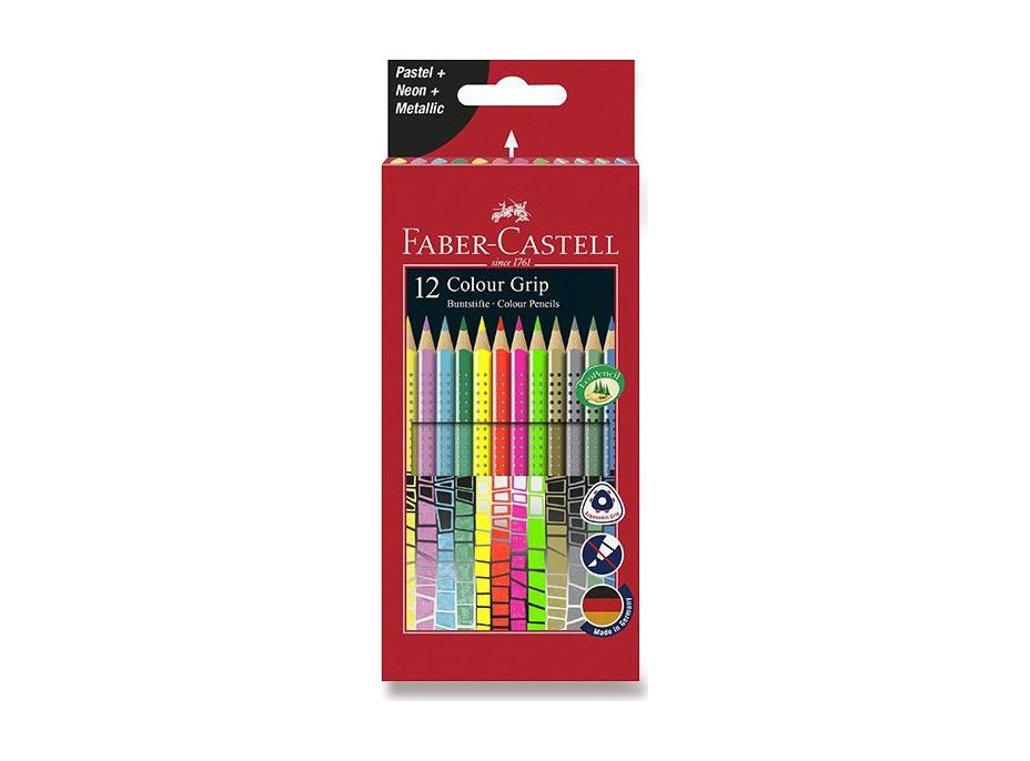 Faber-Castell Pastelky Grip 2001 špeciálna edícia 12 ks