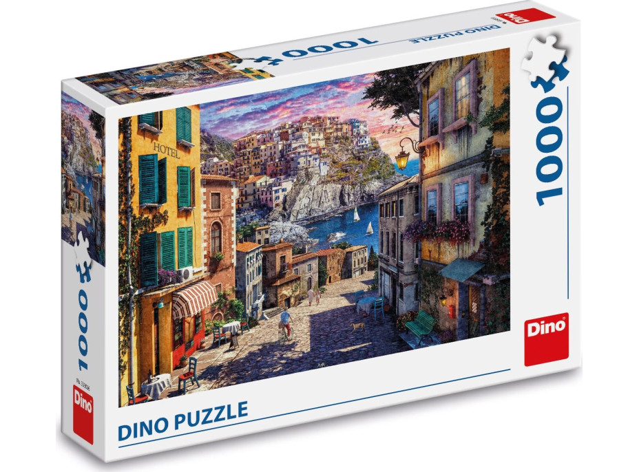 DINO Puzzle Talianske pobrežie 1000 dielikov