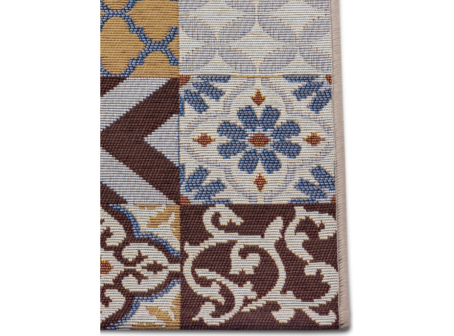 Behúň Cappuccino 105881 Mosaik Brown Multicolored