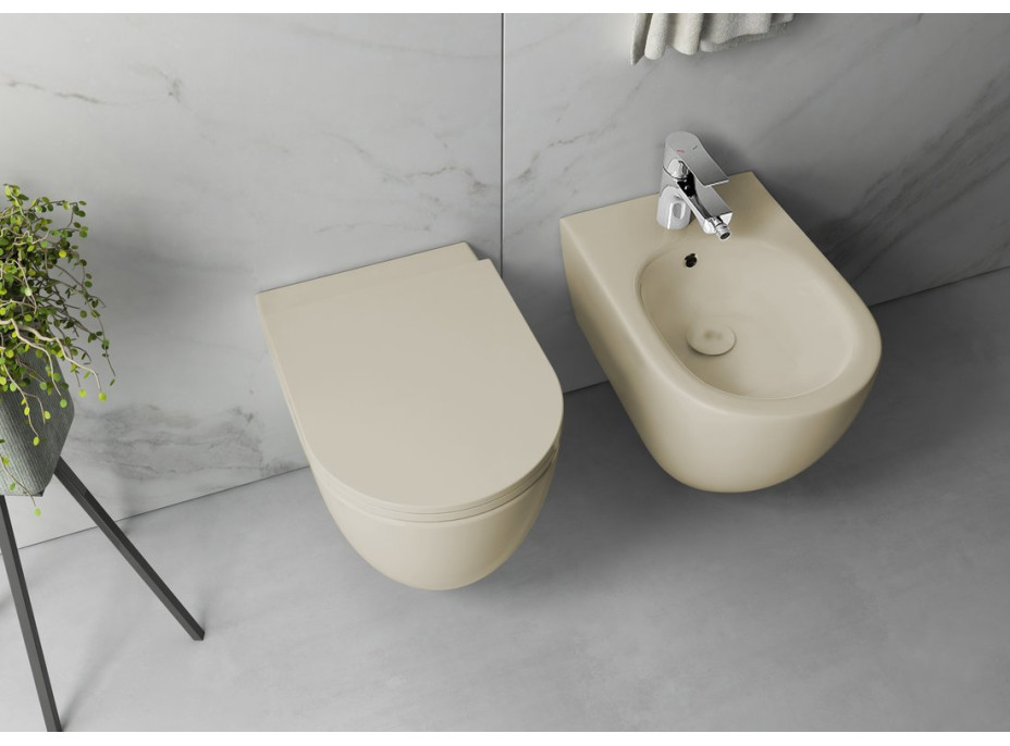 INFINITY bidet závesný, 36, 5x53cm, ivory 10NF41001-2K